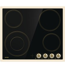 Встраиваемые электрические панели GORENJE/ Электрическая,  Стеклокерамическая варочная панель, Цвет: Слоновая кость, Стеклокерамическая варочная панель, Рамка, Габаритные размеры (вхшхг): 9 ? 59,5 ? 51 см, Вес (брутто/нетто): 8,2 / 7,7 кг