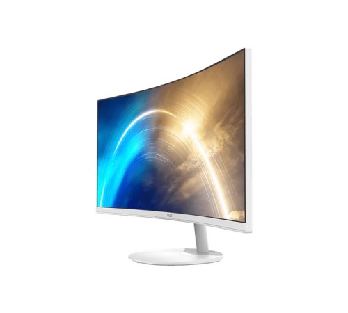 Монитор MSI PRO MP341CQW 34" 21:9 UWQHD(3440x1440) VA Curve1500R,1ms(MPRT),3000:1,100M:1,300nit,178/178,2xHDMI 2.0,DP 1.2,Tilt,Speaker,VESA,100Hz,White,1y war-ty