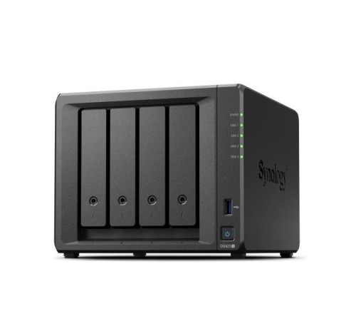 Система хранения данных Synology QC 2,6GhzCPU/4Gb(32)/RAID0,1,10,5,6/upto 4HP HDD SATA(3.5', 2.5')upto 9 (1xDX517)/2xUSB3.2/2xGbE/iSCSI/1xPCIe 3.0/2xIPcam(up to 40)/1xPS/1YW (repl DS920+)'
