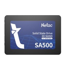 SSD накопитель Netac SSD SA500 120GB 2.5 SATAIII 3D NAND, R/W up to 500/400MB/s, TBW 60TB, 3y wty