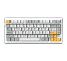 Клавиатура механическая проводная Dareu A81 White-Yellow (белый/серый/желтый), 81 клавиша, switch Dream (linear)