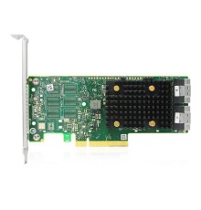 Контроллер/ MegaRAID SAS 9500-16i SGL (05-50077-02) PCIe v4 x8 LP, Tri-Mode SAS/SATA/NVMe 12G HBA, 16port(2*int SFF8654), 3816 IOC, RTL {5} (007493)