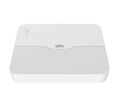 Uniview Видеорегистратор IP 8-ми канальный 4K с 8 PoE портами; Входящий поток на запись до 64Мбит/с; Поддерживаемые форматы сжатия: Ultra 265/H.265/H.264; Запись: разрешение до 4K; HDD; 1 SATA3 до 6Т Uniview Видеорегистратор IP 8-ми канальный 4K с 8 PoE портами; Входящий поток на запись до 64Мбит/с; Поддерживаемые форматы сжатия: Ultra 265/H.265/H.264; Запись: разрешение до 4K; HDD; 1 SATA3 до 6Т