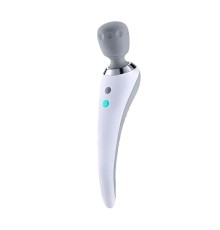 Умный вибромассажер для тела Fittop M-Wand, белый