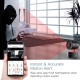 Камера внутреннего наблюдения MOES Smart camera Wi-Fi with voice control, 2 МП, 345 град., до 128 Гб, 5В