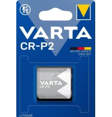 Батарейка/ Батарейка Varta CR-P2 BL1 Lithium 6V (6204) (1/10/100) (1 шт.)