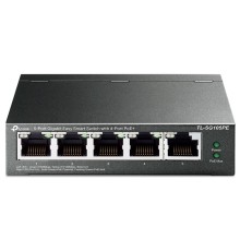 коммутатор TP-Link TL-SG105PE, 5-Port Gigabit Easy Smart Switch with 4-Port PoE+