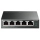 коммутатор TP-Link TL-SG105PE, 5-Port Gigabit Easy Smart Switch with 4-Port PoE+