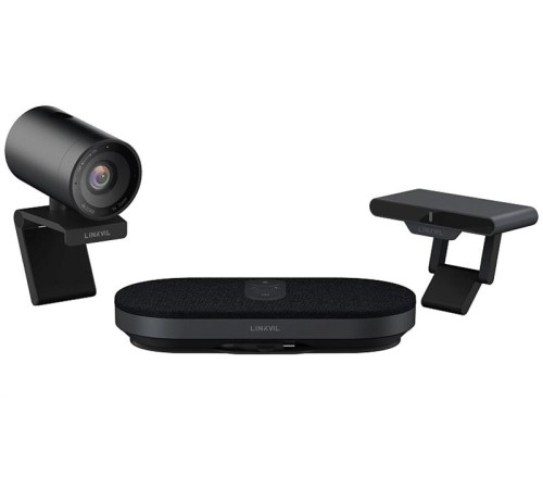 Конференц система LINKVIL CA400 All-in-one решение для ВКС: MS10+RC10+CM70; 4K UHD One-click Screen-sharing, Wireless HDMI and camera support, Auto-framing