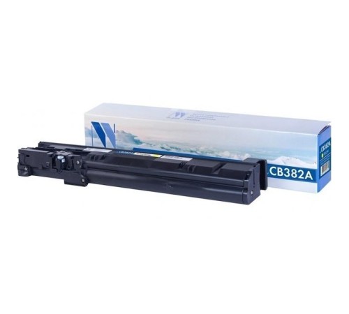 -/ Тонер-картридж NVP NV-CB382A Yellow для HP Color LaserJet CM6030/ CM6030f/ CM6040/ CM6040f/ CP6015dn/ CP6015n/ CP6015xh (21000k)