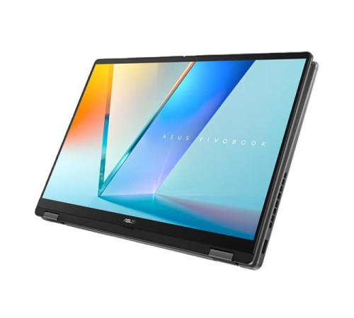 Ноутбук ASUS Vivobook 14 Flip TP3407SA-QL055W Intel Core Ultra 7 256V/16GB LPDDR5X 16GB/1TB SSD/Intel Arc Graphics/14" OLED WUXGA (1920 x 1200) TOUCH WiFi 7+BT 5.4/ WIN11 HOME/1.33 kg/Matte Gray/Stylus