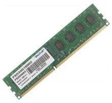 Оперативная память Patriot SL DDR3 DIMM 4GB 1600MHz CL11 1*4GB 11-11-11-28 1.5V