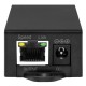 Преобразователь PoE af/at (48V) в Passive PoE (24V)/ Преобразователь PoE af/at (48V) в Passive PoE (24V). Вход: коннектор RJ45 IEEE 802.3af/at/Passive PoE (37V-57V) или разъем DC 48В(2.1x5.5); Выход: Разъем RJ45 (Passive PoE 24VDC; 4,5(+); 7,8(-). Преобра