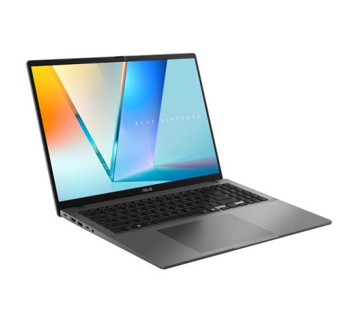 Ноутбук ASUS Vivobook S16 S3607CA-SH100 Intel Core Ultra 5  225H 1.7 GHz /DDR5 16GB 512GB PCIE G4 SSD /Intel UHD Graphics 16" OLED WUXGA  (1920 x 1200) 16:10/Without OS/ 1.66 kg/Matte Gray