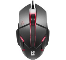 Defender Проводная оптическая мышь Host MB-982 7цветов,1000 dpi,черный