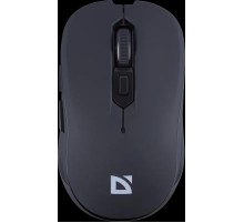 Defender Беспроводная оптическая мышь Gassa MM-105 черный,6D,800-1600dpi,бесшумн