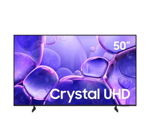 Телевизор ЖК 50'' Samsung/ 50", Ultra HD, Tizen Smart TV, Wi-Fi, Voice, DVB-T2/C/S2, Bluetooth, CI+(1.4), 20W, OTS Lite, 3HDMI, 2USB, BLACK 2025