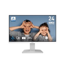 Монитор MSI PRO MP2412W 23.8" 16:9 FHD(1920x1080) VA Flat,1ms(MPRT),4000:1,100M:1,300nit,178/178,HDMI 1.4,Tilt,VESA,100Hz,White,1y war-ty