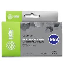 -/ Картридж струйный Cactus CS-EPT968 T0968 черный матовый (13мл) для Epson Stylus Photo R2880