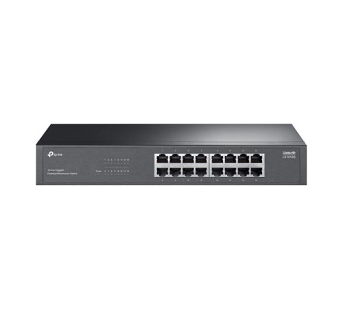 Коммутатор TP-Link LS1016G, 16-Port Gigabit Desktop/Rackmount Switch