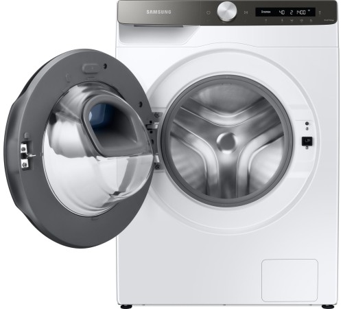 Стиральная машина Samsung/ WW5500T c Addwash, Eco Bubble, 850х600х550 мм, 9 кг, 1400, Пар, Инверторный мотор, Белый корпус/Черный люк Стиральная машина Samsung/ WW5500T c Addwash, Eco Bubble, 850х600х550 мм, 9 кг, 1400, Пар, Инверторный мотор, Белый корпус/Черный люк