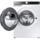 Стиральная машина Samsung/ WW5500T c Addwash, Eco Bubble, 850х600х550 мм, 9 кг, 1400, Пар, Инверторный мотор, Белый корпус/Черный люк