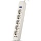 Фильтр SVEN SF-05LU 1,8 м (5 евро розеток,2 USB) белый, цветная коробка/ Surge protector SVEN SF-05LU 1,8 м (5 евро розеток,2 USB) белый, цветная коробка