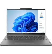 Ноутбук/ Lenovo Yoga 7 2-in-1 14IML9 14"(2880x1800 OLED)/Touch/Intel Core Ultra 7 155H(1.4Ghz)/32768Mb/1024SSDGb/noDVD/Int:Intel Arc graphics/Cam/BT/WiFi/71WHr/war 1y/1.49kg/storm grey/Win11Home + 65W, Pen, RU kbd