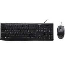 Комплект проводной Logitech MK121P (клавиатура+мышь) M-U0026 / YU0036 С КИРИЛЛИЦЕЙ (Мятая упаковка)