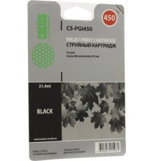 -/ Картридж струйный Cactus CS-PGI450 черный (21.4мл) для Canon MG6340/5440/IP7240