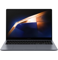 Ноутбук/ Samsung Galaxy Book4 Pro 16"(2880x1800 AMOLED)/Touch/Intel Core Ultra 7 155H(1.4Ghz)/16384Mb/512PCISSDGb/noDVD/Int:Intel Arc graphics/Cam/BT/WiFi/76WHr/war 1y/1.56kg/Moonstone Gray/Win11Home + Eng kbd 3 pin