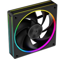 Кулер для корпуса/ Case Cooler ID-COOLING AF-127-ARGB-K (120x120x27mm, 4-pin PWM, ARGB, 78CFM, 29.9dBA, 2000RPM, Black)