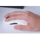 Мышь проводная Dareu LM121 White (белый), DPI 800/1600/2400/6400, тихий щелчок, подсветка RGB, размер 116x35x60мм, 1,8м