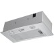 ВЫТЯЖКА HOMSair Camelia Power 60 Inox/ полновстраиваемая, кнопочное управление, 3 скорости, 580 м3/ч, до 30 м2, 52 дБ, светодиодное LED-освещение, угольный фильтр CF02X 1 шт., ШхВхД: 650х172х260 мм, нержавеющая сталь