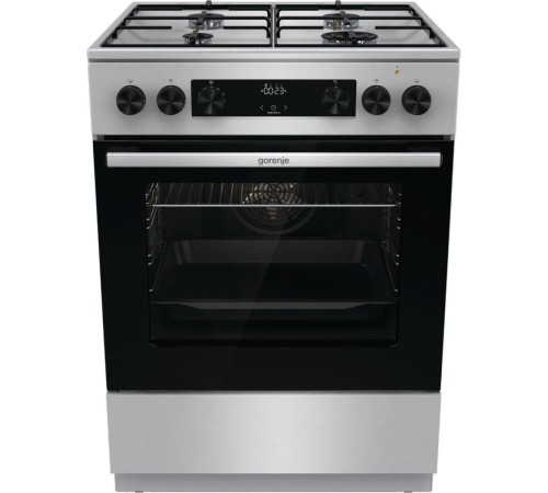 Плита GORENJE/ Тип плиты: комбинированная, Тип варочной поверхности: газовая, Цвет: нержавеющая сталь, Гриль: Есть, Ширина, см: 60 Плита GORENJE/ Тип плиты: комбинированная, Тип варочной поверхности: газовая, Цвет: нержавеющая сталь, Гриль: Есть, Ширина, см: 60