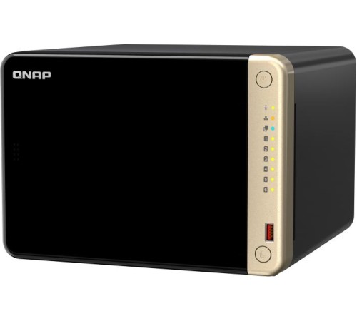 Сетевое хранилище без дисков/ SMB QNAP TS-664-8G NAS 6 HDD trays, 4-core Intel Celeron N5105/N5095 2.0-2.9 GHz, 8 GB RAM , 2x2.5 Gigabit Ethernet , 2xUSB 3.2 Gen 2 (10Gbps), 2xUSB 2.0 port, 1xHDMI, 2xM.2 PCIe Gen 3 x1 slots Сетевое хранилище без дисков/ SMB QNAP TS-664-8G NAS 6 HDD trays, 4-core Intel Celeron N5105/N5095 2.0-2.9 GHz, 8 GB RAM , 2x2.5 Gigabit Ethernet , 2xUSB 3.2 Gen 2 (10Gbps), 2xUSB 2.0 port, 1xHDMI, 2xM.2 PCIe Gen 3 x1 slots