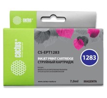 -/ Картридж струйный Cactus CS-EPT1283 T1283 пурпурный (7мл) для Epson Stylus S22/S125/SX420/SX425/Offi