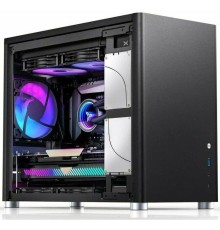 Корпус без блока питания/ Case JONSBO D30, Mini-Tower, TG, no fan, 1xUSB-A 3.2 + 1xUSB-C 3.2, mATX, mDTX, mITX Black