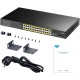 Коммутатор/ 24-Port Gigabit PoE+ Switch with 2 SFP ports 300W