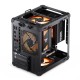Корпус без блока питания/ Case JONSBO C6-ITX, Micro-Tower, no fan, 1xUSB-A 3.0 + 1xUSB-C 3.1, mDTX, mITX Black
