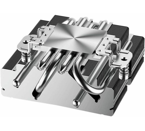 Кулер для процессора PCCooler RC400-37, Low Profile, 75mm FAN, 4 HEAT PIPES, 4-PIN PWM, 2000-4000 RPM, 39 DBA, FDB BEARING, LGA 1851/1700/1200/115X, AMD AM5/AM4