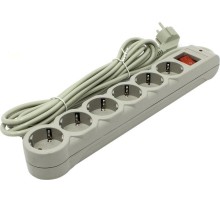 Сетевой фильтр Defender DFS 605 5 м, 6 розеток/ Surge Protector Defender DFS 605 5m, 6 outlets