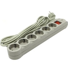 Сетевой фильтр Defender DFS 605 5 м, 6 розеток/ Surge Protector Defender DFS 605 5m, 6 outlets