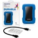 Внешний жесткий диск/ Portable HDD 1TB ADATA HD330 (Blue), Silicone, USB 3.2 Gen1, 133x89x16mm, 190g /3 года/