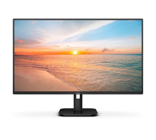 Монитор 27" Philips 27E1N1200A 1920x1080, WLED, 16:9, IPS, 300cd, 1500:1, 4ms, 178/178, VGA, HDMI, DP, 120Hz, Speakers, Tilt, Внутр, VESA, Black, 3y
