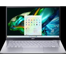 Ноутбук/ ACER Swift Go SFG14-41-R7EG 14"(1920x1080 (матовый) IPS)/AMD Ryzen 7 7730U(2Ghz)/16384Mb/1024PCISSDGb/noDVD/Int:UMA/Cam/BT/WiFi/50WHr/war 1y/1.25kg/Silver/Win11Home