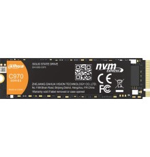 SSD накопитель Dahua SSD C970 2TB M.2 2280 PCIe4x4 3D NAND TLC, R/W up to 4800/4400MB/s, IOPS(R4K) 225K/180K, TBW 4000TB 3y wty