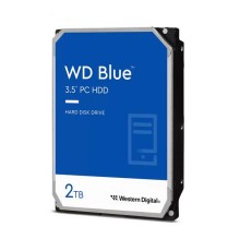 Жесткий диск Western Digital Blue HDD 3.5" SATA 2TB, 5400 rpm, 64MB  buffer, WD20EARZ, 1 year, (аналог WD20EZRZ)