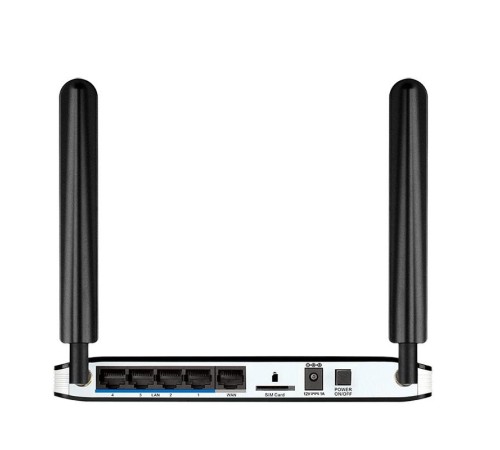 Маршрутизатор/ DWR-921 N300 Wi-Fi LTE Router, 100Base-TX WAN, 4x100Base-TX LAN, 2x3dBi detachable LTE antennas, 2x3dBi internal Wi-Fi antennas, SIM slot Маршрутизатор/ DWR-921 N300 Wi-Fi LTE Router, 100Base-TX WAN, 4x100Base-TX LAN, 2x3dBi detachable LTE antennas, 2x3dBi internal Wi-Fi antennas, SIM slot