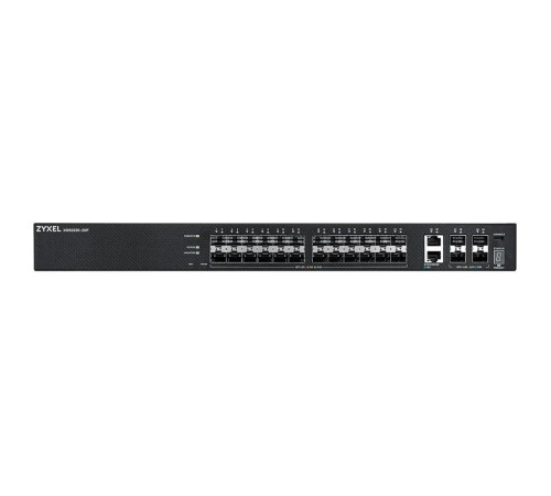 Коммутатор/ Zyxel XGS2220-30 L3 Access switch , rack 19", 24xRJ-45: 1G, 2xRJ-45: 1/2.5/5/10G, 4xSFP+, standalone/cloud management